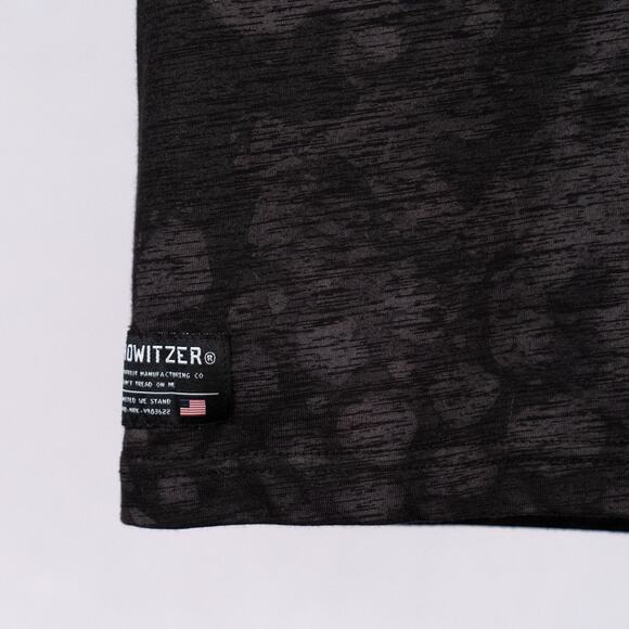 Howitzer Patriot Men's Short Sleeve T-Shirt Size SMALL Patriotic Flag USA Black - Picture 3 of 6